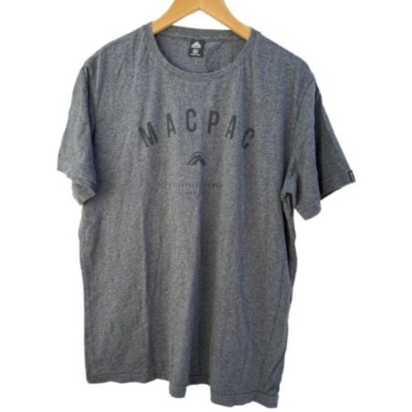Macpac Gray Men's T-Shirt Size 2xl - Picture 1 of 4